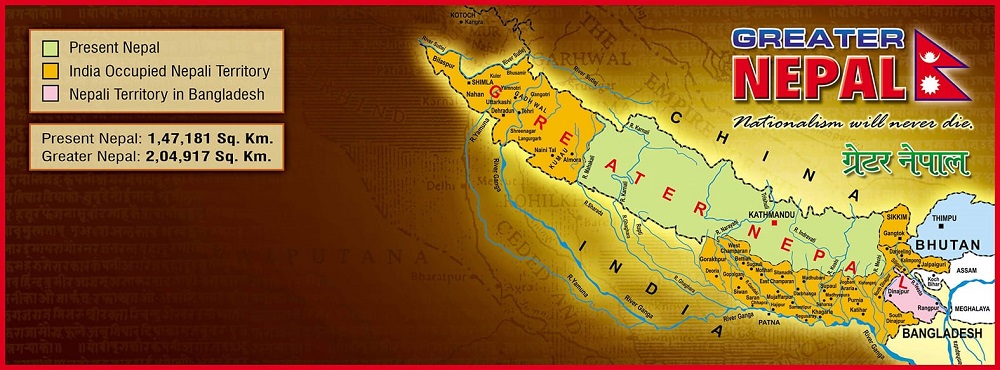 नेपाल सरकार र इन्डियाबीच सम्पन्न अनुदान सहायता संझौतामाप्रति ग्रेटर नेपालको आपत्ति